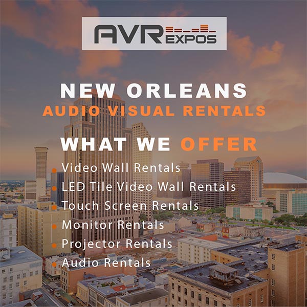 New Orleans Audio Visual Rentals | Led Video Wall | Touch Screen Rentals